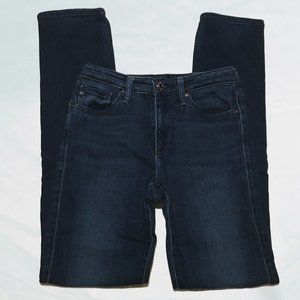 Ag Adriano Goldschmied Dark Wash Slim Straight Jeans Size 26R